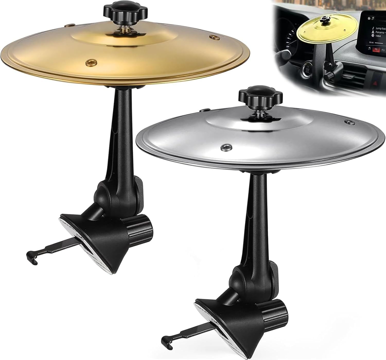 Mini Cymbal Car Air Vent Decor