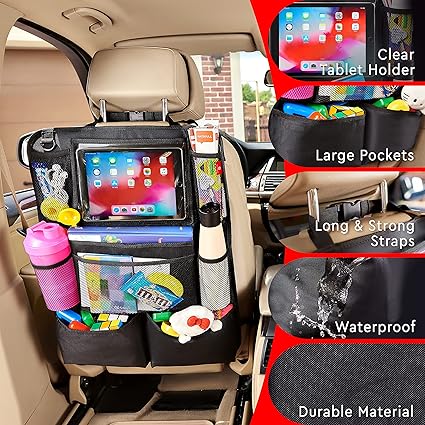 Car Backseat Organizer & Tablet Holder