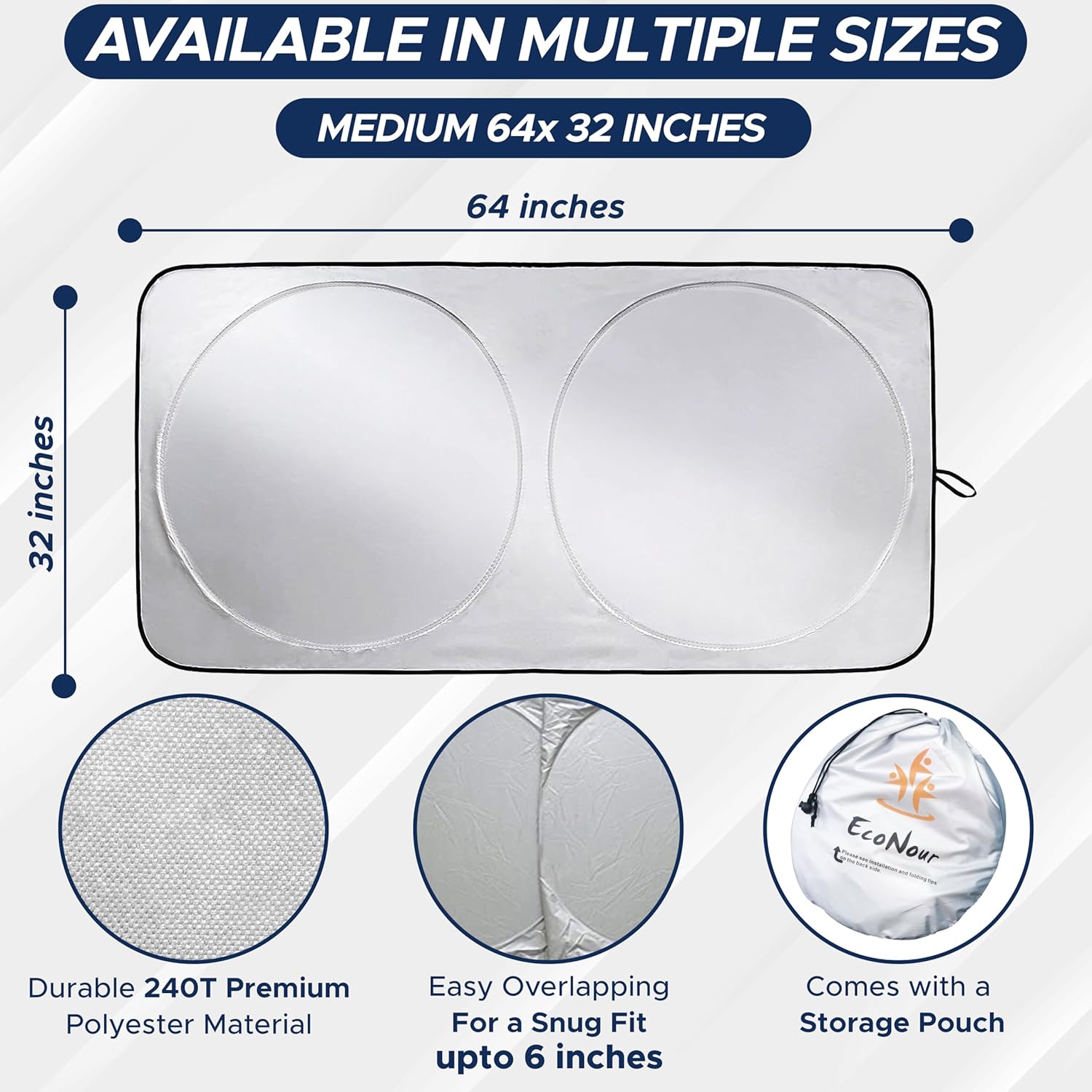 Car UV Sunshade Cover