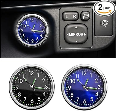Mini Luminous Car Dashboard Clock