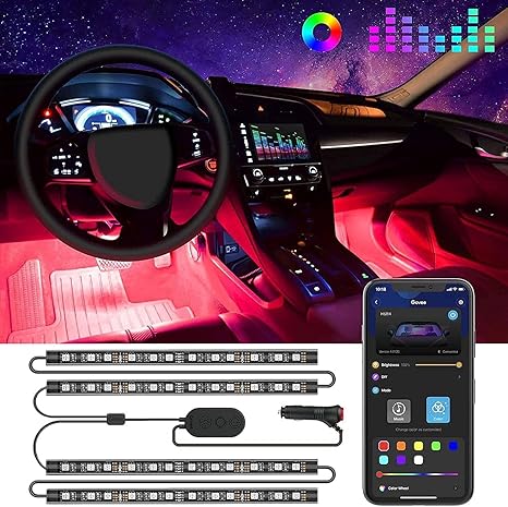Smart Car LED Interior Lights RGB