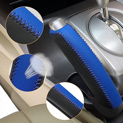 Premium Leather Car Handbrake Cover