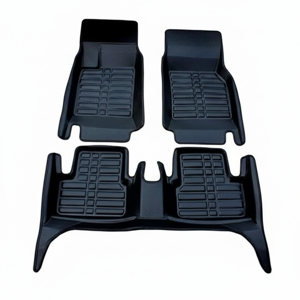 Durable Black PVC Interior Protection (3 Pcs)