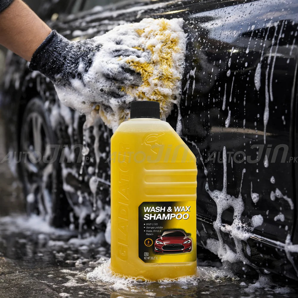 Car Wash & Wax Shampoo